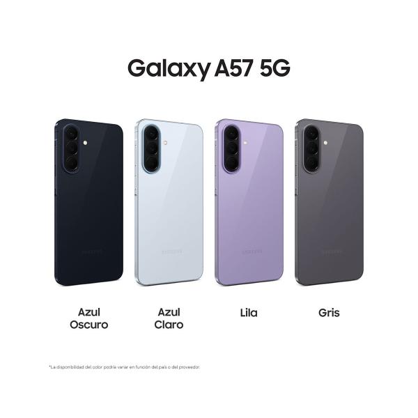 Samsung Galaxy A57 5G en varios colores